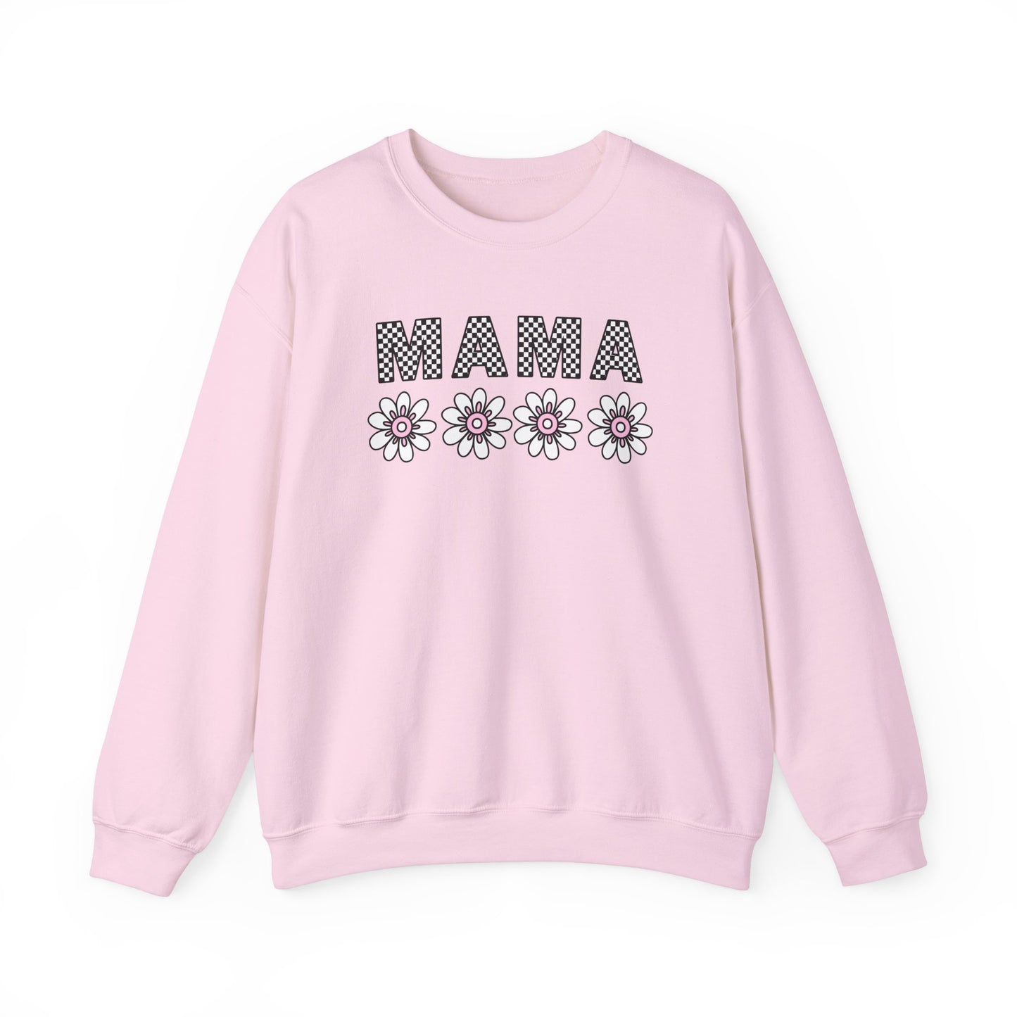 Floral Mama Sweatshirt - Comfortable Stylish Crewneck for Moms
