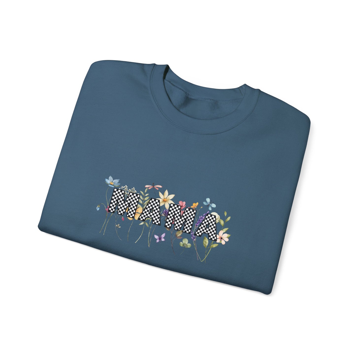 Mama Floral Graphic Unisex Crewneck Sweatshirt