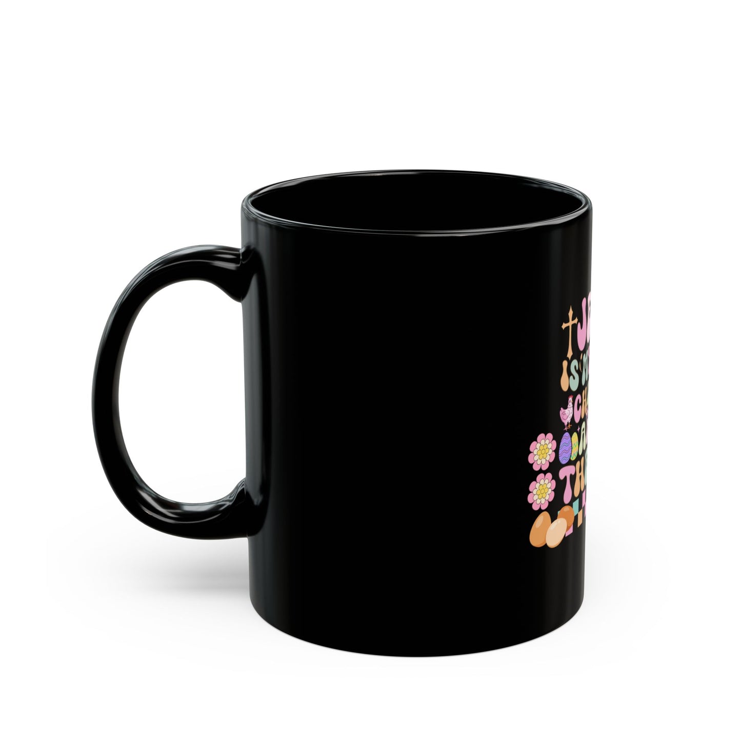 Funny Chicken Therapy Mug - Jesus is My Savior - Perfect Gift for Poultry Lovers