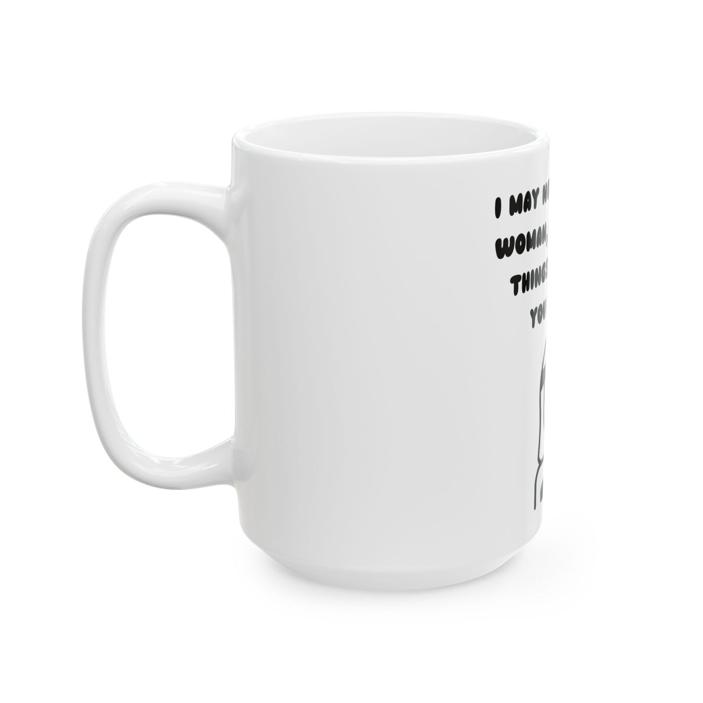 Unleash Your Inner Superpower – Funny & Empowering Ceramic Mug! Ceramic Mug, (11oz, 15oz)
