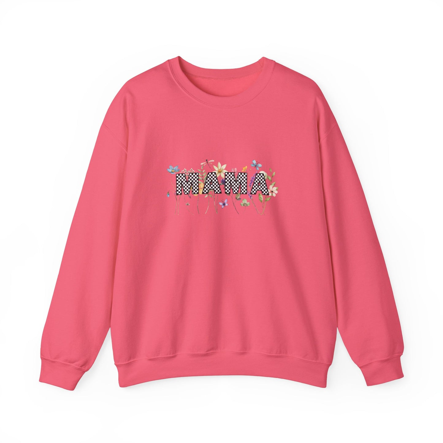 Mama Floral Graphic Unisex Crewneck Sweatshirt