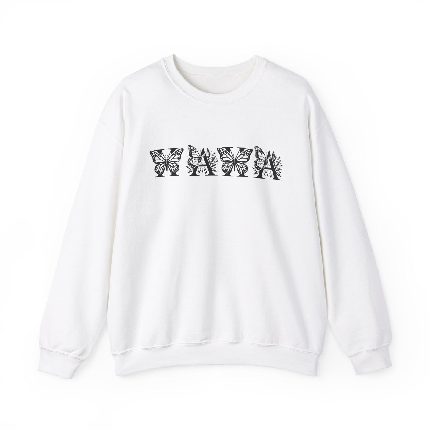 Mama Butterfly Sweatshirt – Cozy & Stylish Gift for Mother’s Day Crewneck Nature Lover Sweatshirt