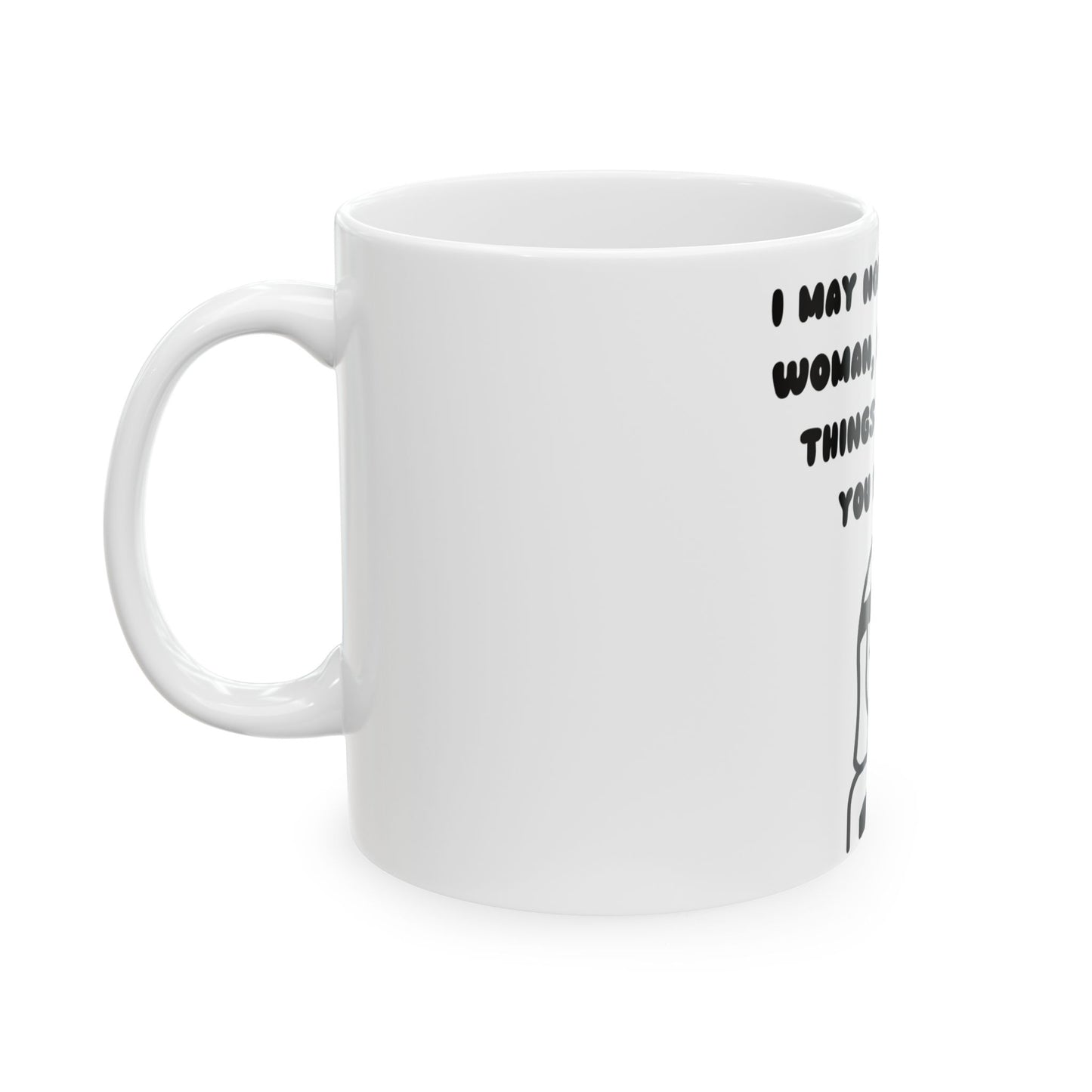 Unleash Your Inner Superpower – Funny & Empowering Ceramic Mug! Ceramic Mug, (11oz, 15oz)