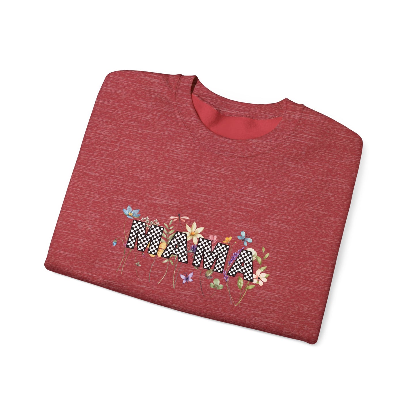 Mama Floral Graphic Unisex Crewneck Sweatshirt