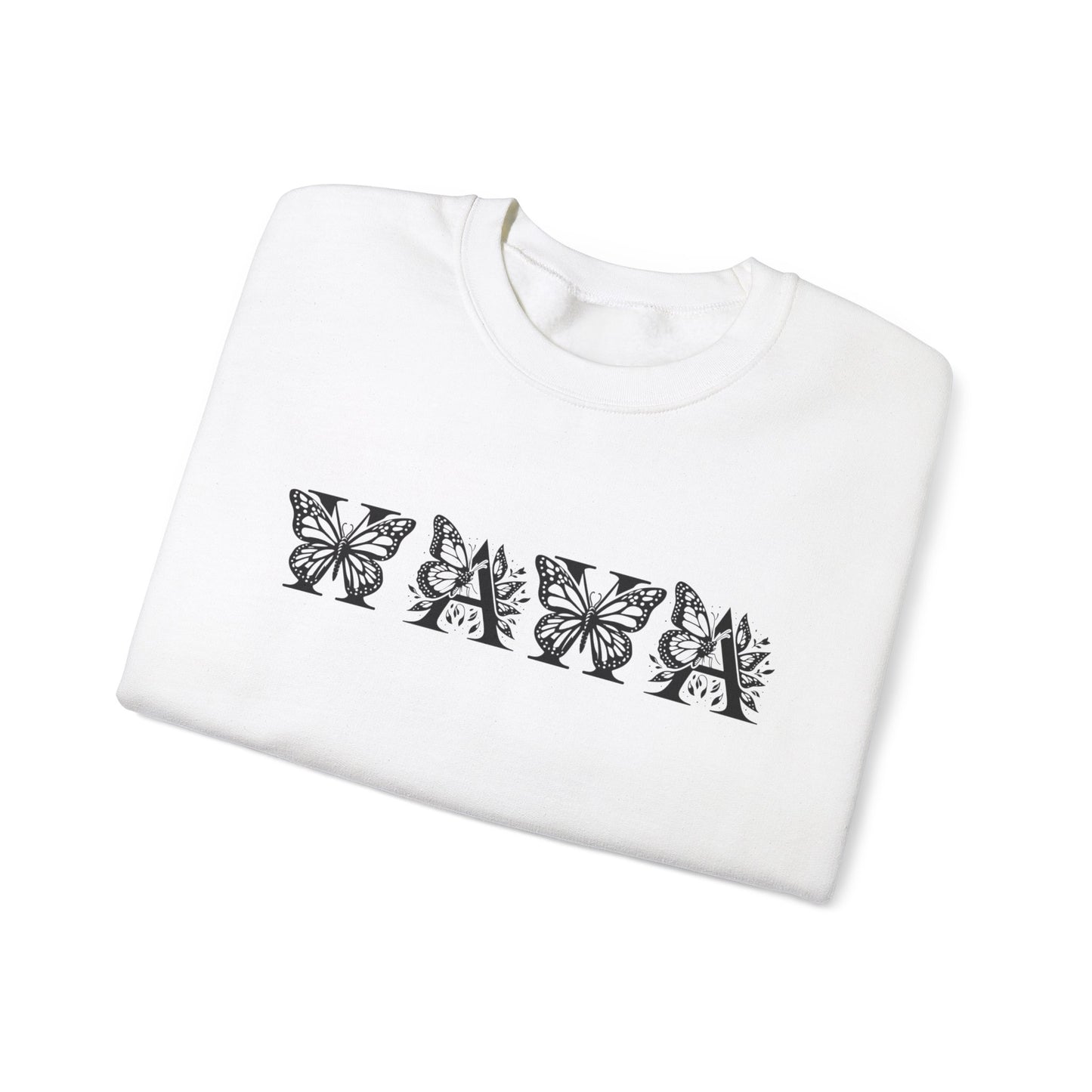 Mama Butterfly Sweatshirt – Cozy & Stylish Gift for Mother’s Day Crewneck Nature Lover Sweatshirt
