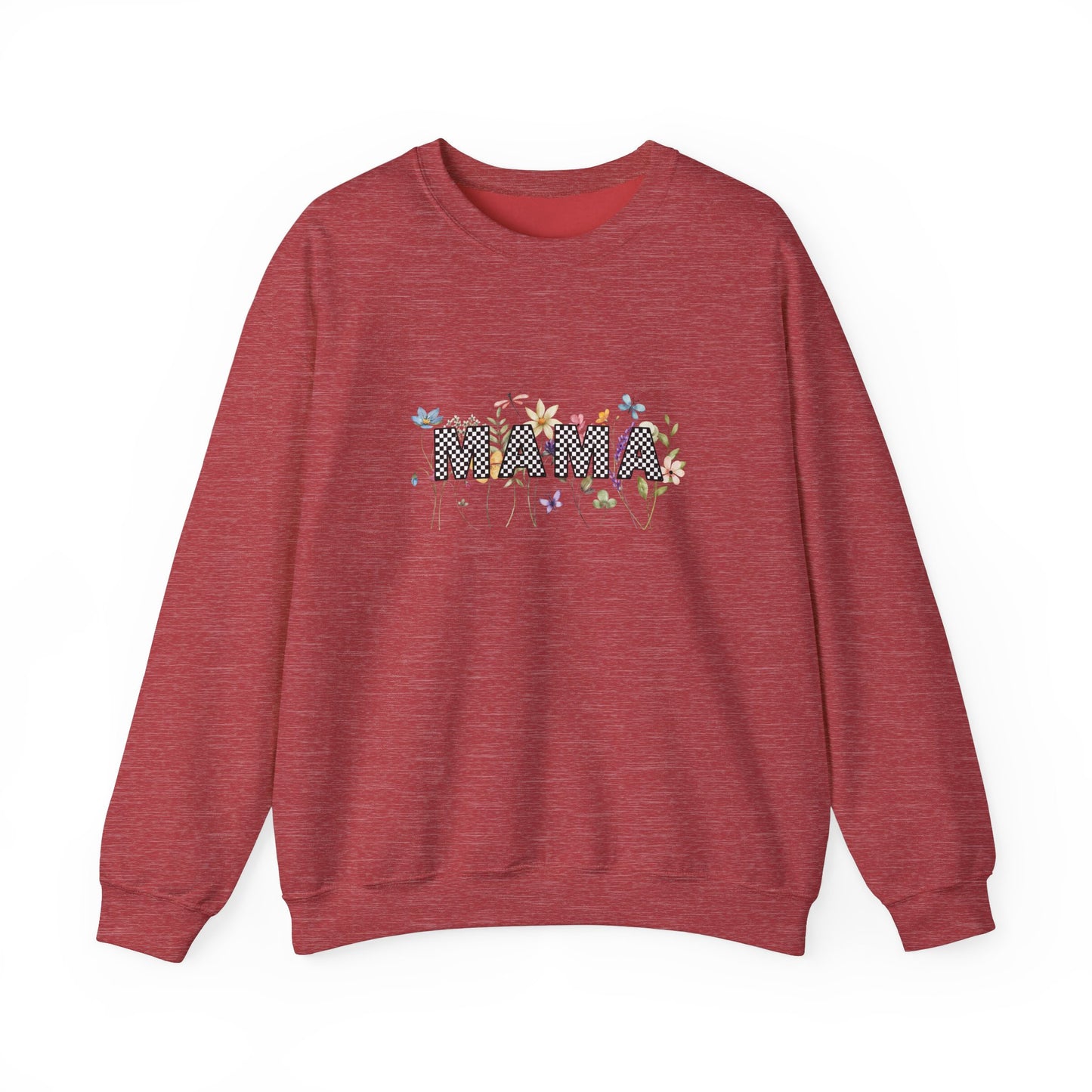 Mama Floral Graphic Unisex Crewneck Sweatshirt