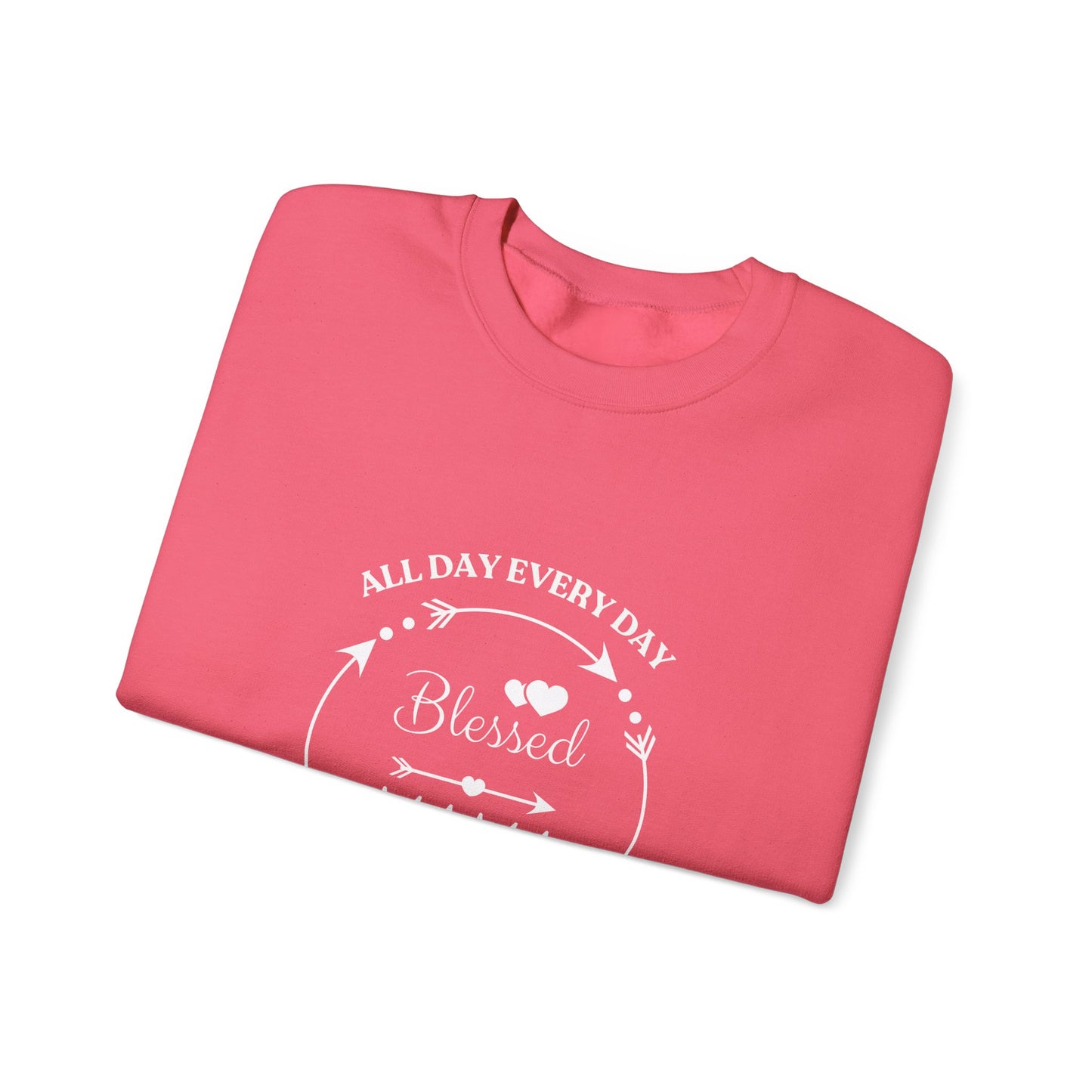 Blessed Mama All Day Every Day Sweatshirt Cozy, Stylish Perfect for Moms and Grandmas