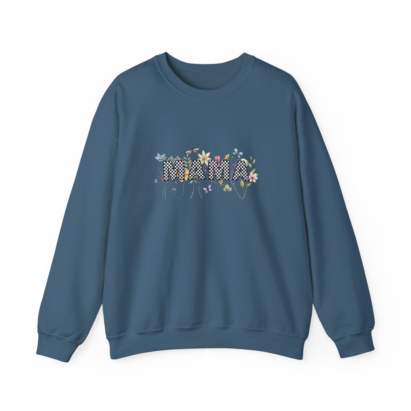 Mama Floral Graphic Unisex Crewneck Sweatshirt