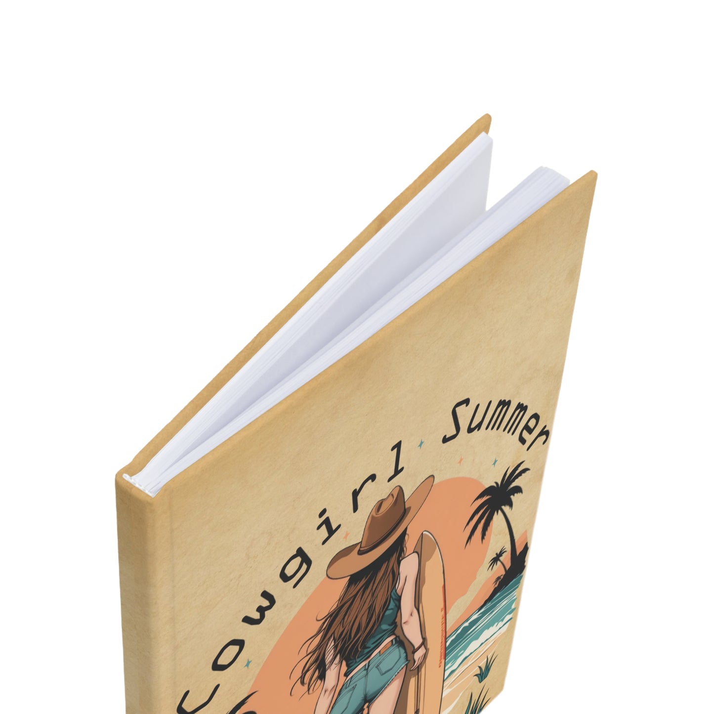 Coastal Cowgirl Journal Western Beach Vibes Notebook Cowgirl Aesthetic Travel Journal Summer Boho Journal for Girls Beachy Gift Idea
