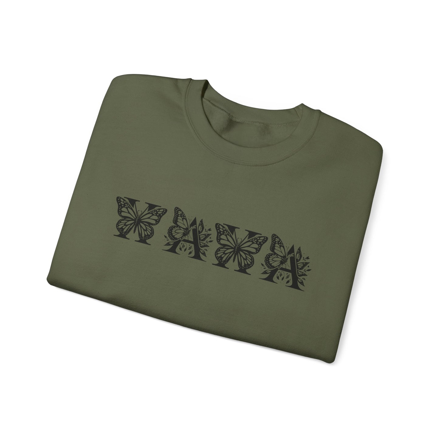 Mama Butterfly Sweatshirt – Cozy & Stylish Gift for Mother’s Day Crewneck Nature Lover Sweatshirt