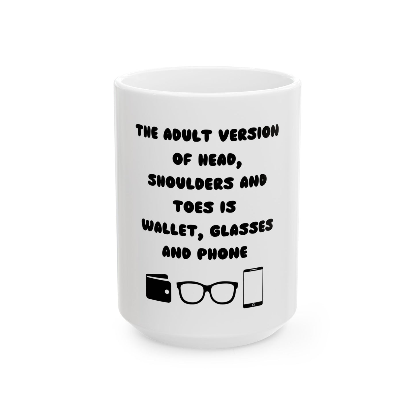Funny Adult Version Ceramic Mug - 11oz & 15oz - Perfect Gift for Coffee Lovers!