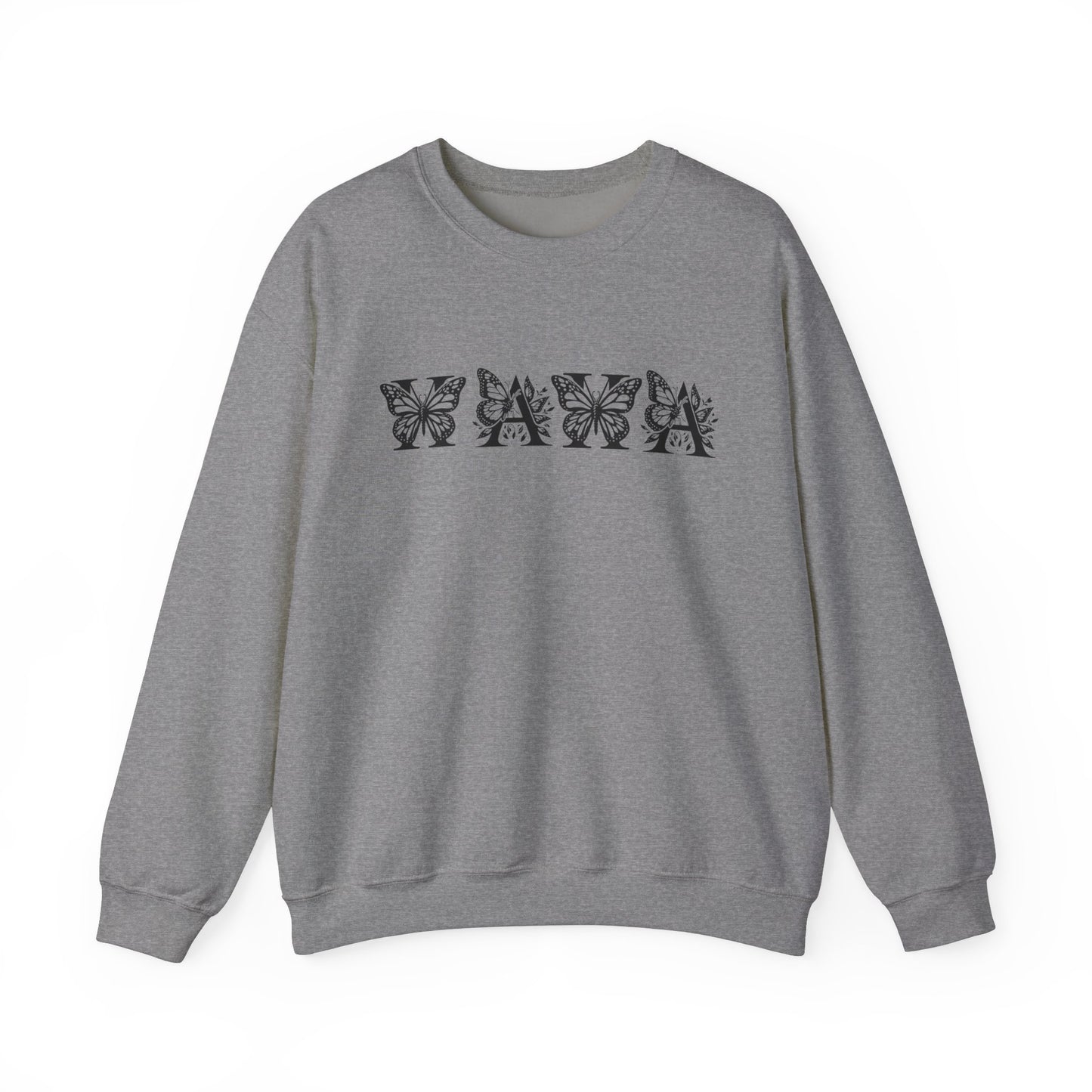 Mama Butterfly Sweatshirt – Cozy & Stylish Gift for Mother’s Day Crewneck Nature Lover Sweatshirt