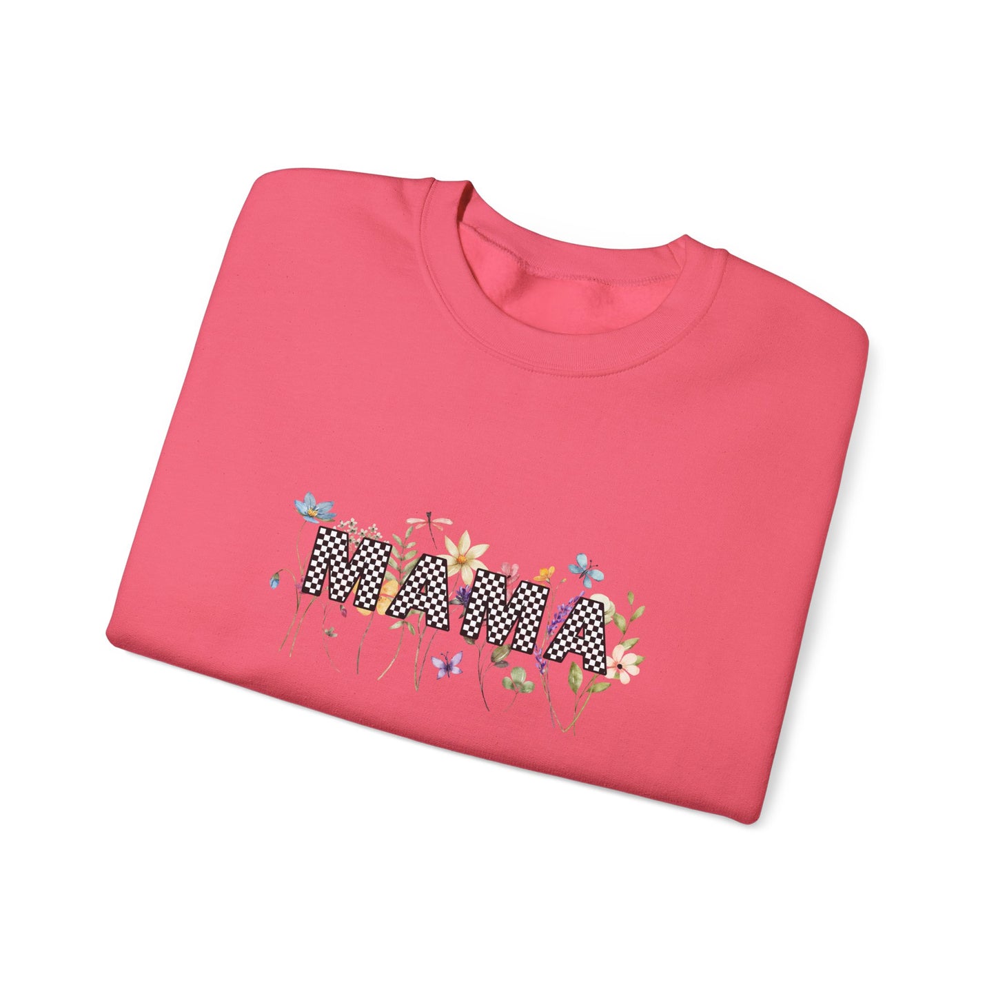 Mama Floral Graphic Unisex Crewneck Sweatshirt