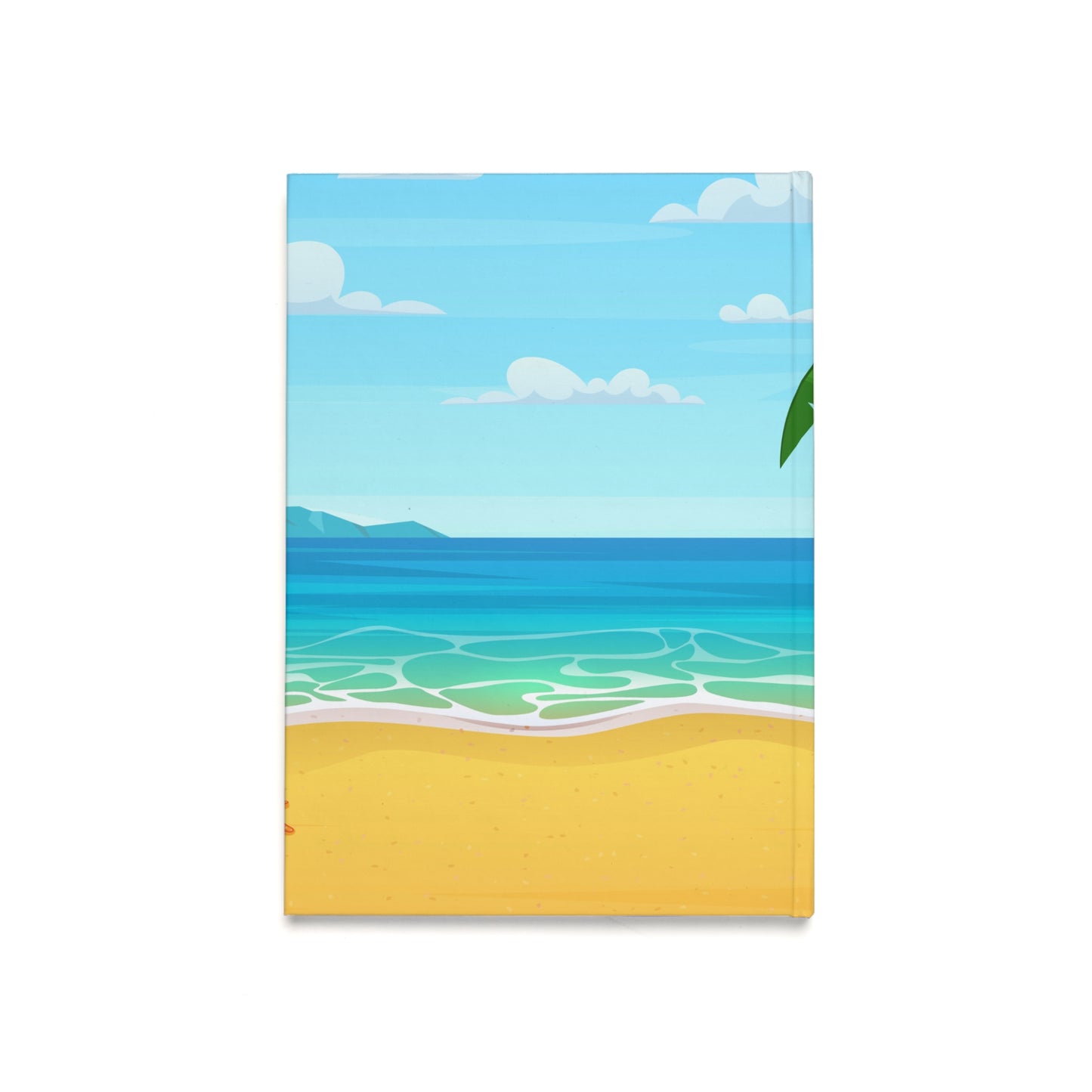Beach Vibes Journal - Coastal Cowgirl A5 Hardcover Notebook, Travel Diary, Gift for Her, Ocean Lover's Journal, Summer Memories