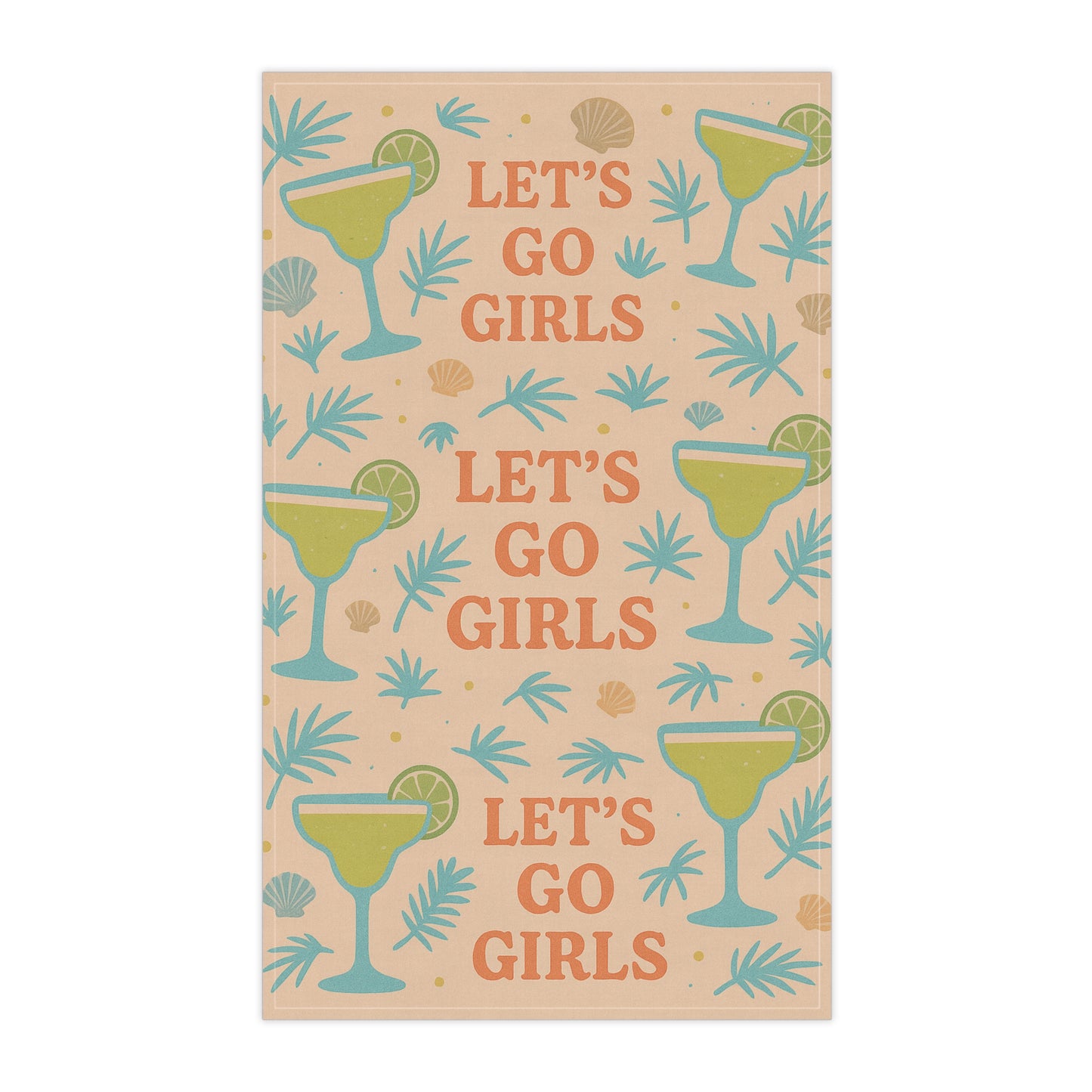 Margarita Party Tea Towels, Fun Kitchen Décor, Girls Night Essential, Tropical Vibe, Housewarming Gift, Drink-Themed