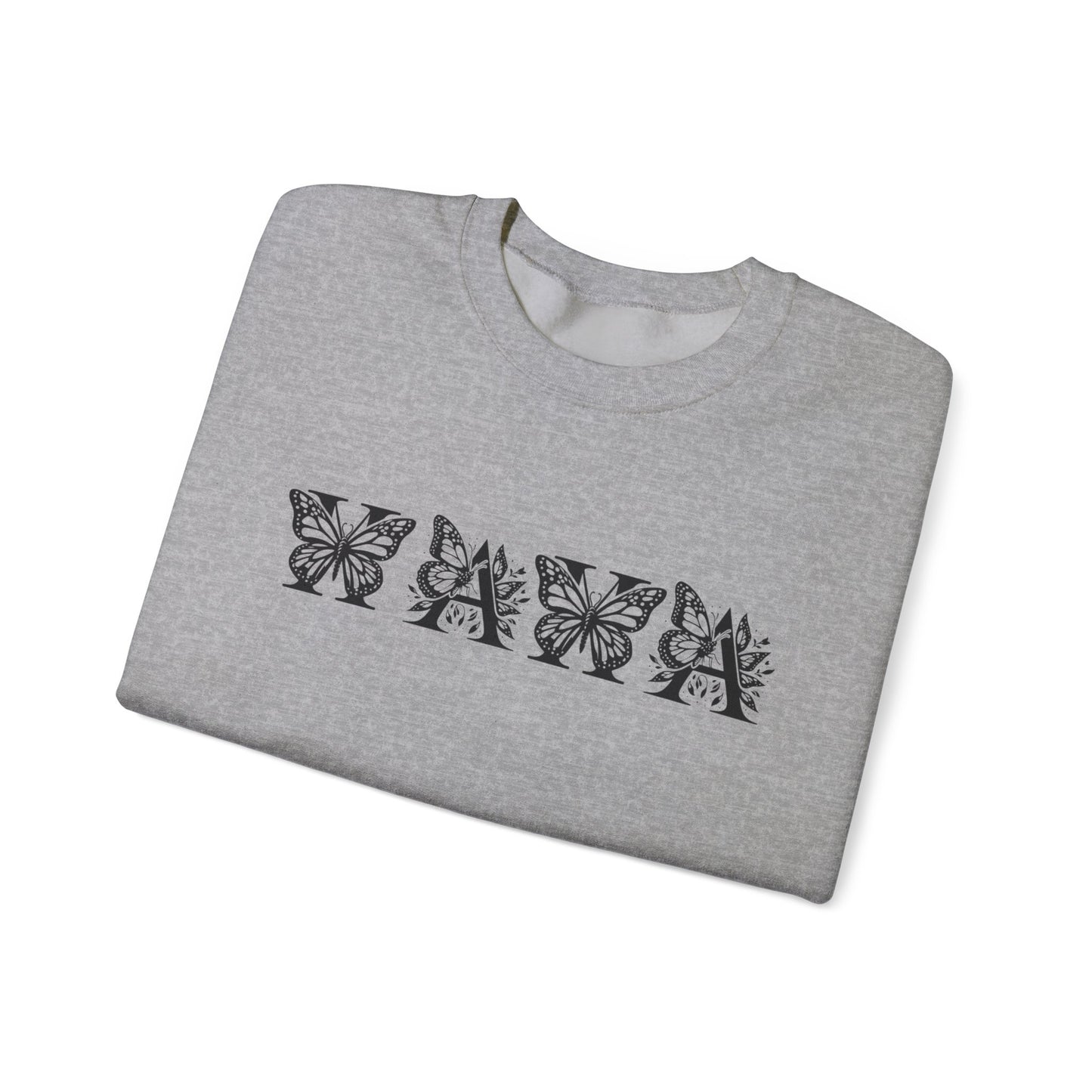 Mama Butterfly Sweatshirt – Cozy & Stylish Gift for Mother’s Day Crewneck Nature Lover Sweatshirt