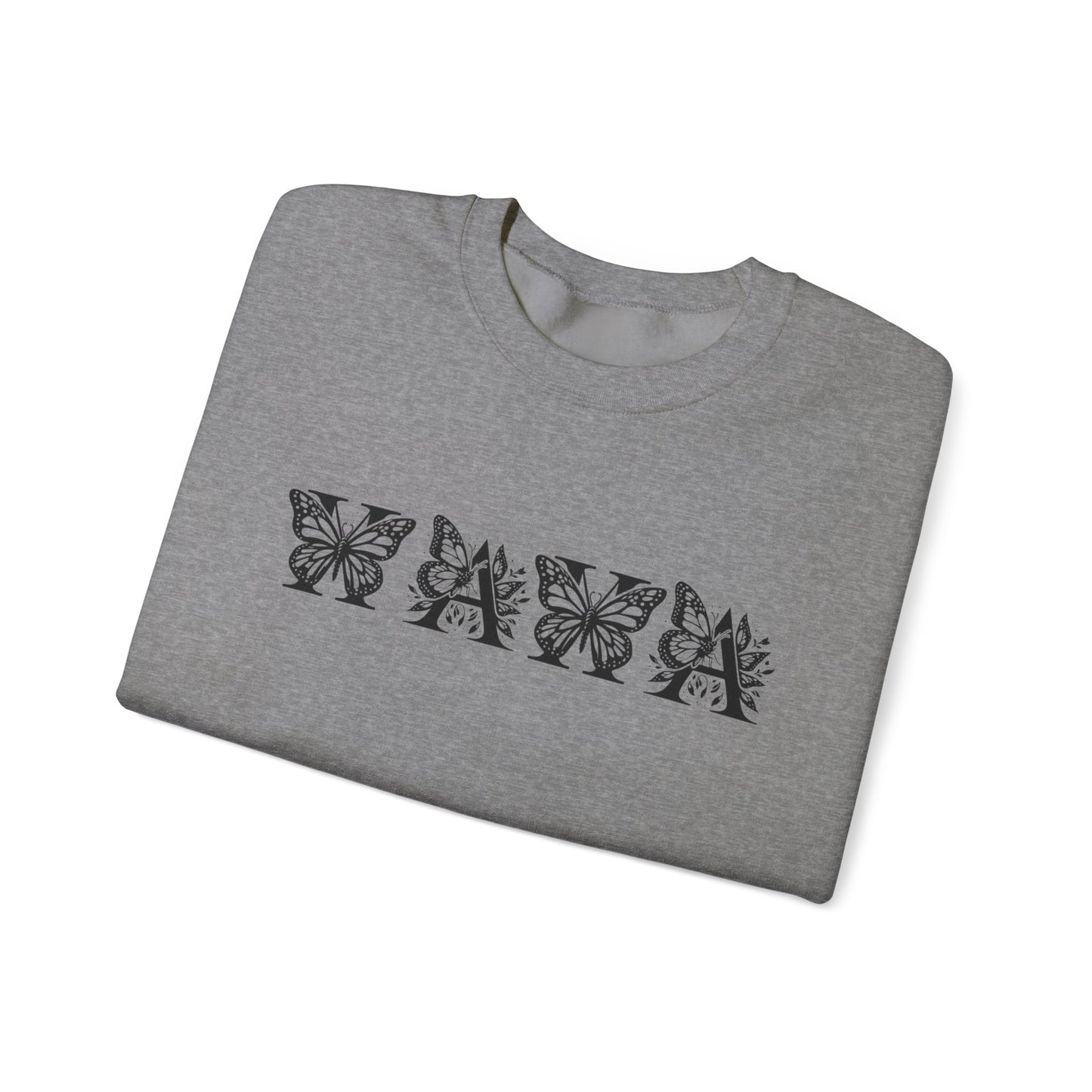 Mama Butterfly Sweatshirt – Cozy & Stylish Gift for Mother’s Day Crewneck Nature Lover Sweatshirt