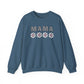 Floral Mama Sweatshirt - Comfortable Stylish Crewneck for Moms