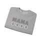 Floral Mama Sweatshirt - Comfortable Stylish Crewneck for Moms