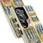 Retro Sardines Phone Case, Tinned Fish Design, Vintage Aesthetic iPhone Samsung Case, Funky Y2K Nautical Accessory, Cute Boho Sea Vibes