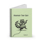 Personalized Manifest That Sh*t: Funny Manifestation Journal with a Manifesting Raccoon | Cute Spiritual Gift for Women, Teens & Raccoon Lovers