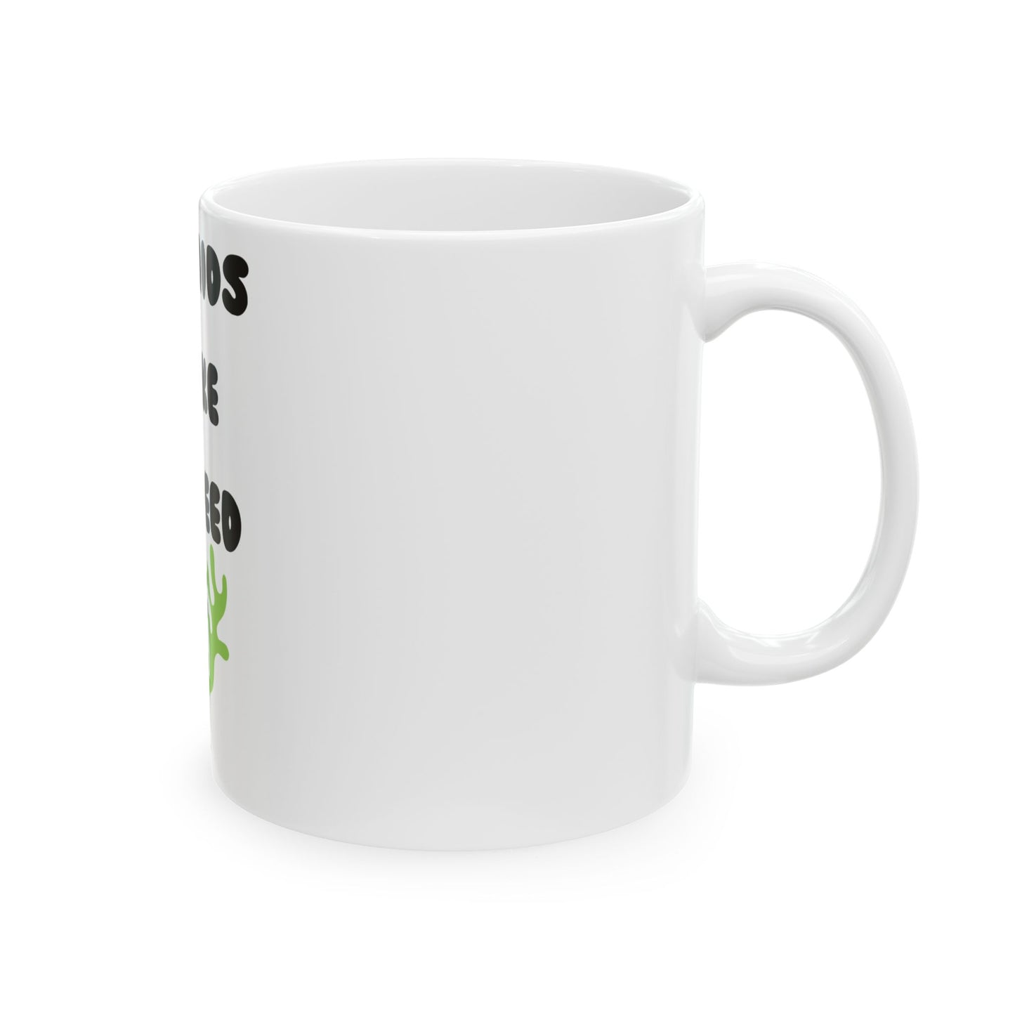 Stay Salty & Slightly Baked – The Ultimate Mermaid Ceramic Mug - Mermaids Smoke Seaweed