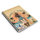 Coastal Cowgirl Journal Cover Western Beach Vibes Notebook Cowgirl Aesthetic Travel Journal Summer Boho Journal for Girls Beachy Gift Idea