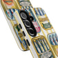 Retro Sardines Phone Case, Tinned Fish Design, Vintage Aesthetic iPhone Samsung Case, Funky Y2K Nautical Accessory, Cute Boho Sea Vibes