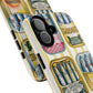 Retro Sardines Phone Case, Tinned Fish Design, Vintage Aesthetic iPhone Samsung Case, Funky Y2K Nautical Accessory, Cute Boho Sea Vibes