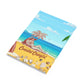 Beach Vibes Journal - Coastal Cowgirl A5 Hardcover Notebook, Travel Diary, Gift for Her, Ocean Lover's Journal, Summer Memories
