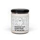 Funny Halloween Candle “Monsters Don’t Like to Eat Ghosts, They Taste Like Sheet” 9oz Soy Wax Jar Spooky Pun Gift Ghost Joke Decor Gift