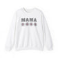 Floral Mama Sweatshirt - Comfortable Stylish Crewneck for Moms