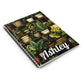 Personalized Plant Lover's Spiral Notebook - Ruled Line with Custom Name