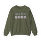 Floral Mama Sweatshirt - Comfortable Stylish Crewneck for Moms