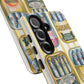 Retro Sardines Phone Case, Tinned Fish Design, Vintage Aesthetic iPhone Samsung Case, Funky Y2K Nautical Accessory, Cute Boho Sea Vibes