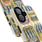 Retro Sardines Phone Case, Tinned Fish Design, Vintage Aesthetic iPhone Samsung Case, Funky Y2K Nautical Accessory, Cute Boho Sea Vibes