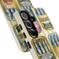 Retro Sardines Phone Case, Tinned Fish Design, Vintage Aesthetic iPhone Samsung Case, Funky Y2K Nautical Accessory, Cute Boho Sea Vibes
