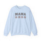 Floral Mama Sweatshirt - Comfortable Stylish Crewneck for Moms