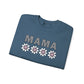 Floral Mama Sweatshirt - Comfortable Stylish Crewneck for Moms