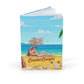 Beach Vibes Journal - Coastal Cowgirl A5 Hardcover Notebook, Travel Diary, Gift for Her, Ocean Lover's Journal, Summer Memories
