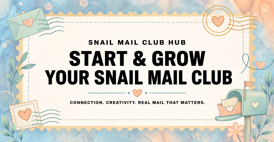 Snail mail creators community